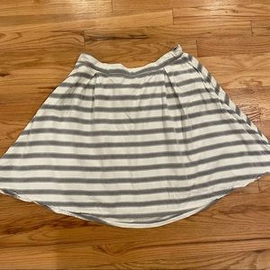 EUC Matilda Jane Simply Striped Skater Skirt, Size L. Has pockets!